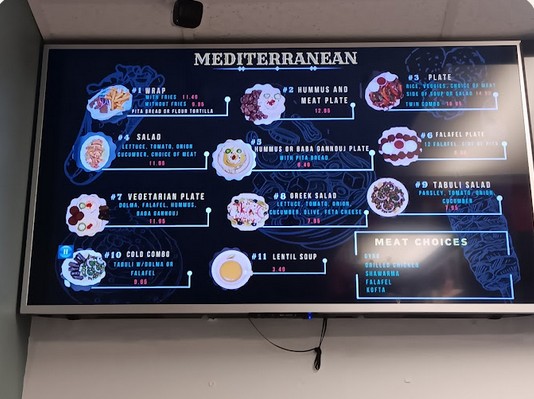 MedMex Cafe full menu page 2